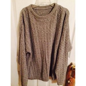 Over Sized Gray Sweater