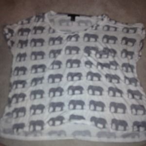 Elephant Top, Relaxed and Cute