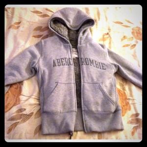 Abercrombie furry sweater