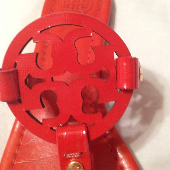 TORY BURCH orange Miller Sandals - SOLD OUT color - Picture 2 of 3