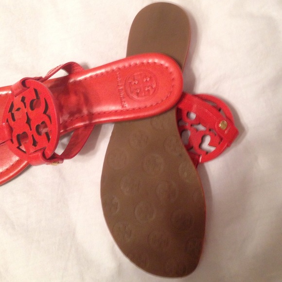 TORY BURCH orange Miller Sandals - SOLD OUT color - Picture 3 of 3