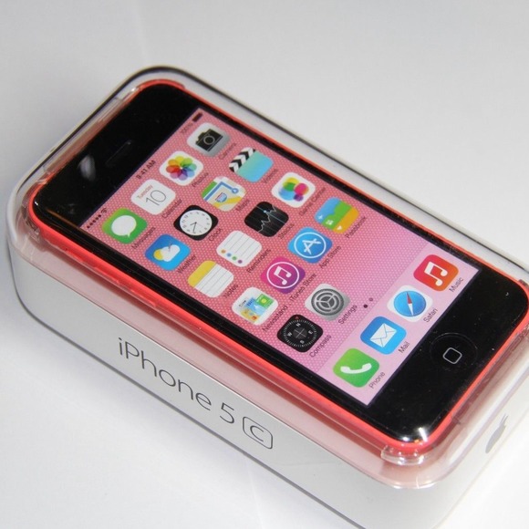 LIKE NEW CONDITION PINK APPLE IPHONE 5c *UNLOCKED*