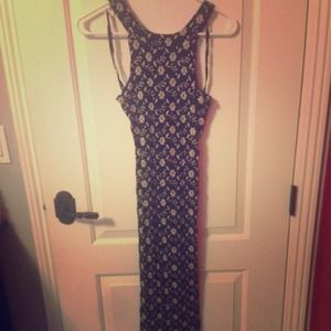 Elegant black & gold dress - FREE PEOPLE