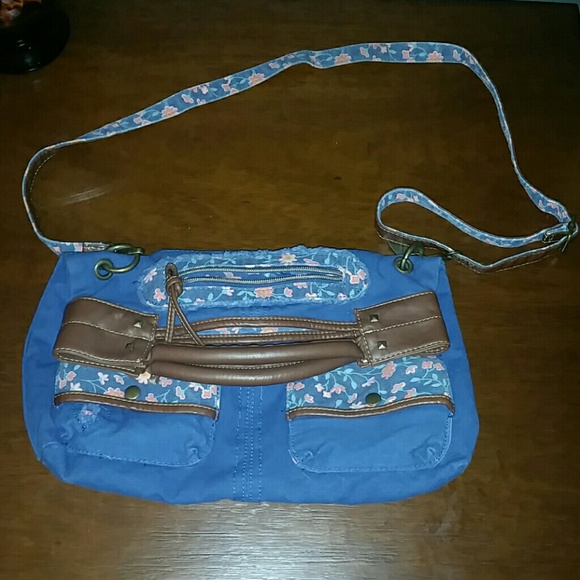 Denim handbag
