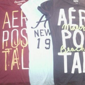 3 Aeropostale shirts