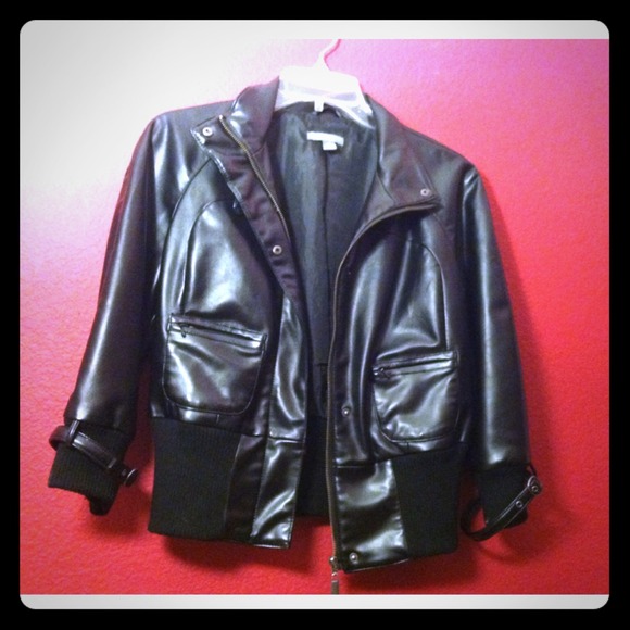 Leather jacket