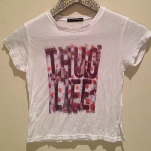❤️ SOLD ❤️Thug Life Brandy Melville Crop Top