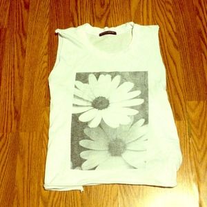 Brandy Melville Flower Tank Top