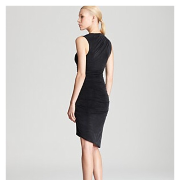 Helmut Lang Cupro Drape Dress - Picture 4 of 4