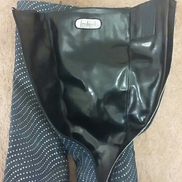 Denim stiletto boots never worn - Picture 4 of 4