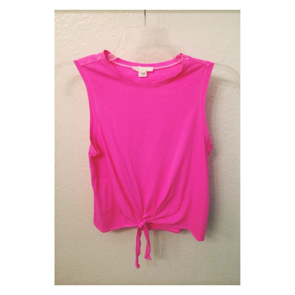 🚫SOLD🚫Pink neon tank top