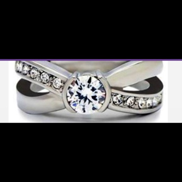 Ring and Coach  Cubic zirconia bundle