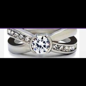 Ring and Coach  Cubic zirconia bundle