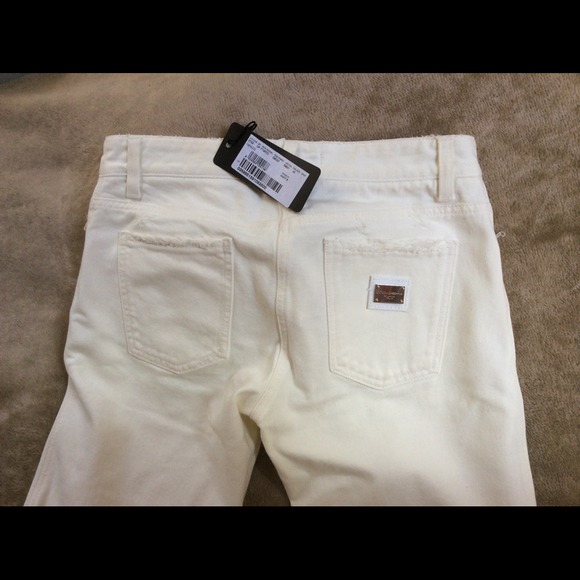 Dolce & Gabbana White Jeans - Picture 3 of 4