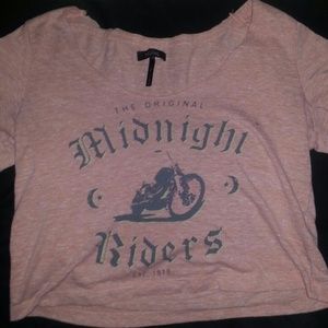 Cropped Graphic Tee
