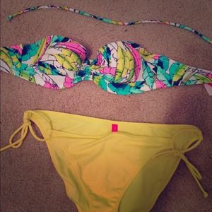 Victoria's Secret Bandeau top string bikini!