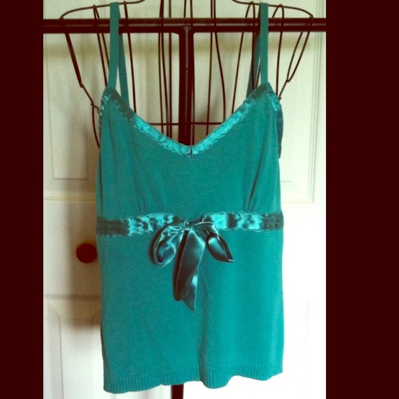 Tie in front tank top