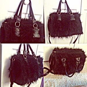 H&m fur handbag