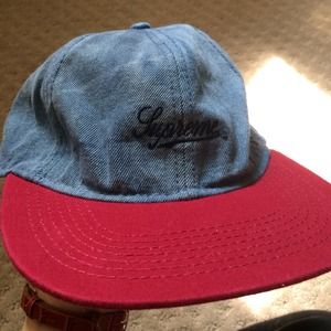 Supreme denim hat