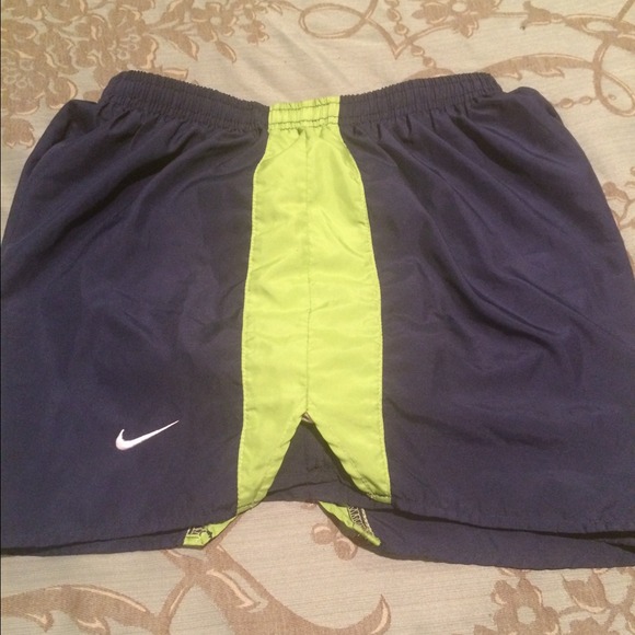 Nike running shorts.