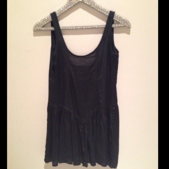 Brandy Melville Black Skater Dress