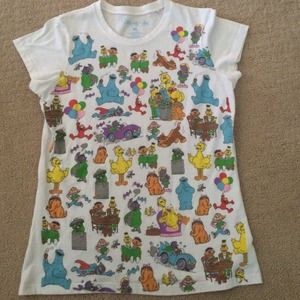 Mighty Fine XL Sesame Street tshirt