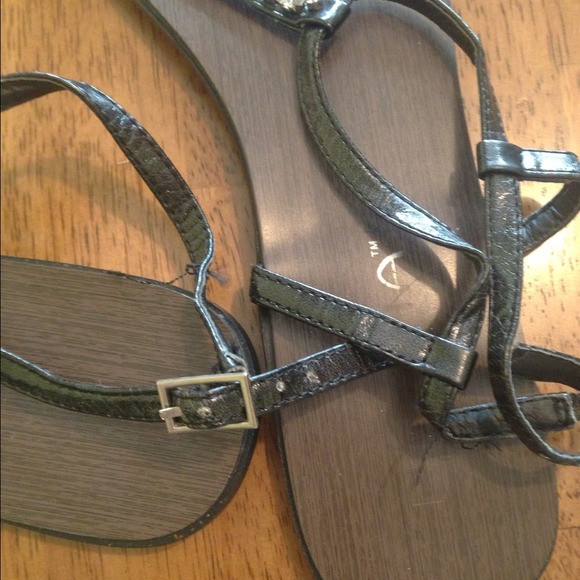 Brown Gladiator Sandals - Picture 4 of 4