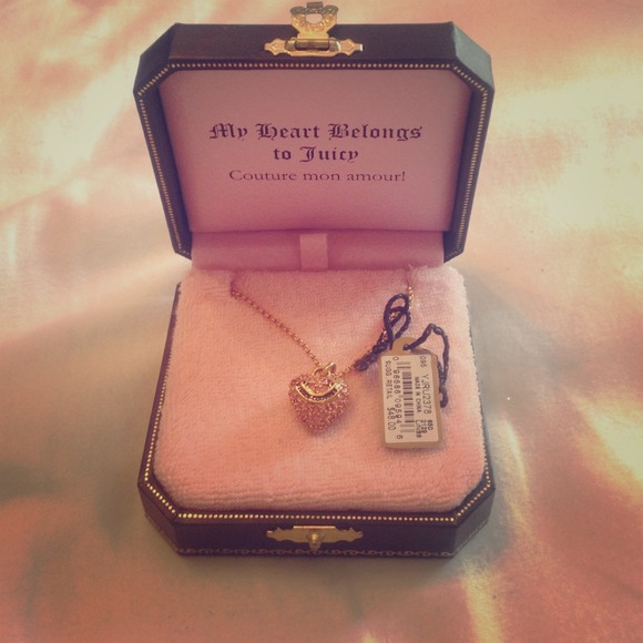 Juicy Heart Necklace! NWT