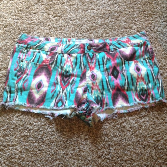 Colorful Tribal Shorts