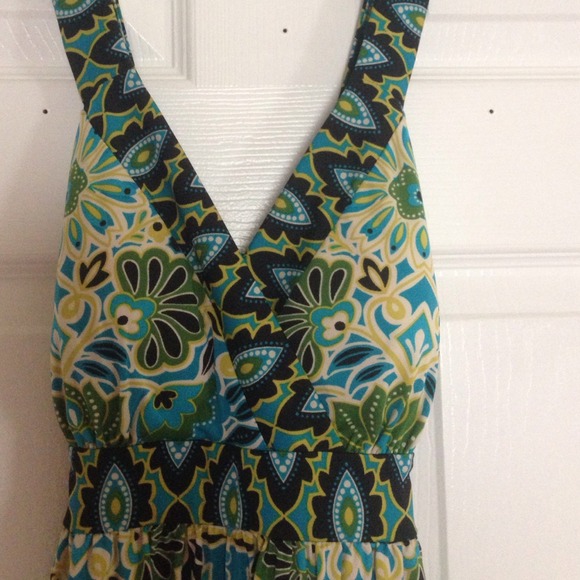 👗I.N.C. Summer back cross strap dress w padding. - Picture 2 of 4