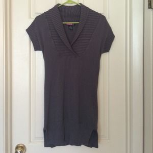 Grey sweater dress/tunic