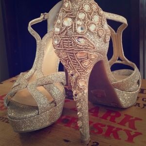 Gianni Bini Gold Platforms!