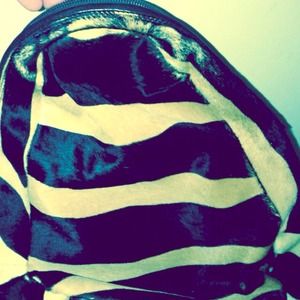 Italian leather backpack