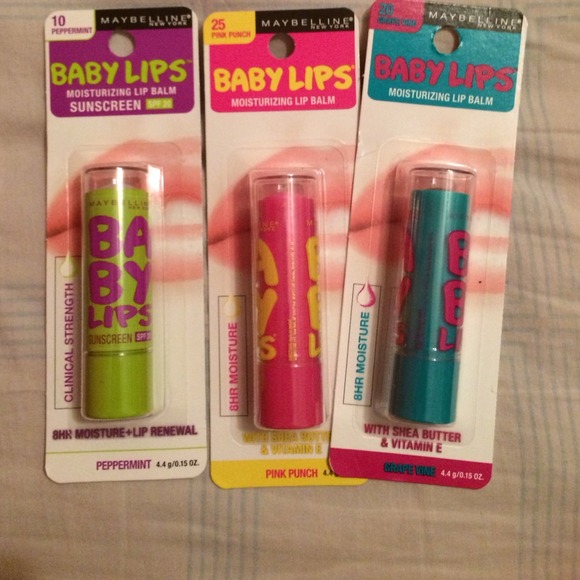 3 new baby lips