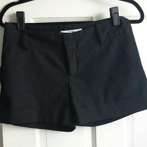 Zara black shorts