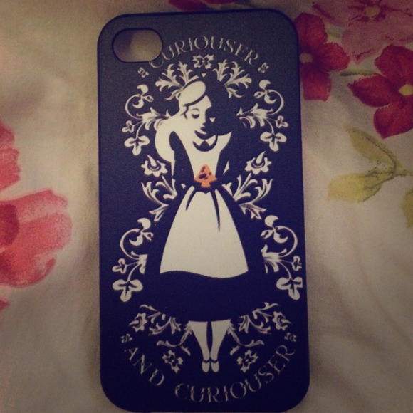 Alice in wonderland iPhone 4/4s case
