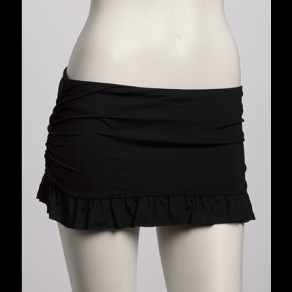 Jantzen Black Swim Bottom/Coverup size 10