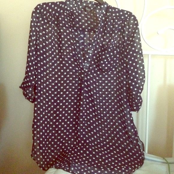 🔴SOLD🔴Polka dot top