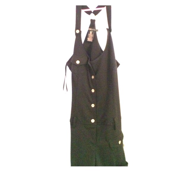 Black romper from the brand grass collection