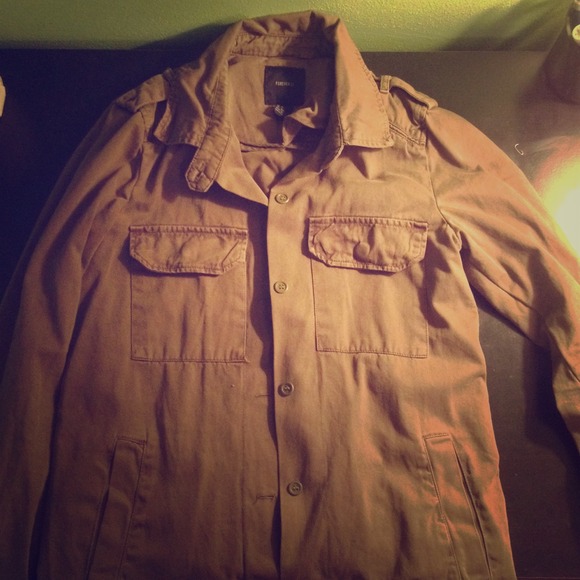 Army green forever 21 military jacket