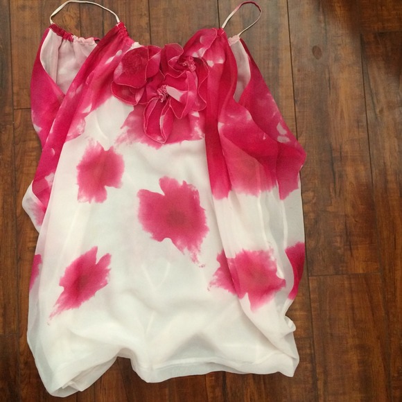 Designer floral blouse