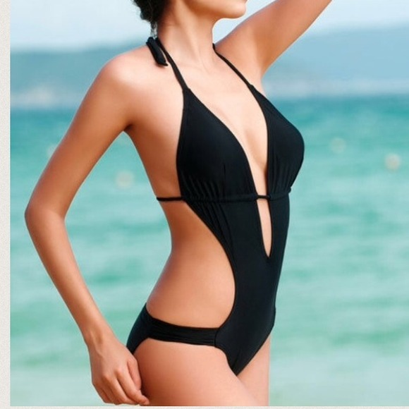 very sexy black one piece bikini! MEDIUM AVAILABLE