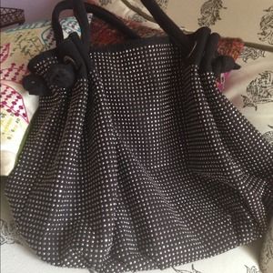 Studded hobo bag