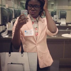 Baby Pink Boyfriend Blazer