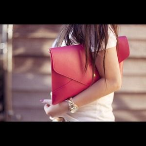 ❌sold❌💖Large Pink Clutch💖