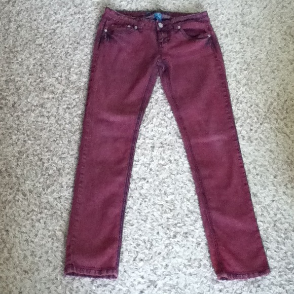 A Cute red pair of Almost famous Jeans