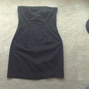 Strapless Black Dress