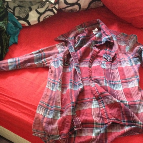 plaid shirt