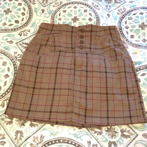 Charlitte Russe plaid skirt. Size 9