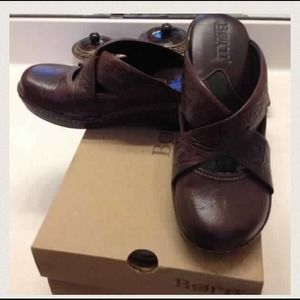 Born Leather Clogs